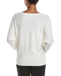 Joseph A. Joseph A. Allover Sequin Overlay Dolman Sweater