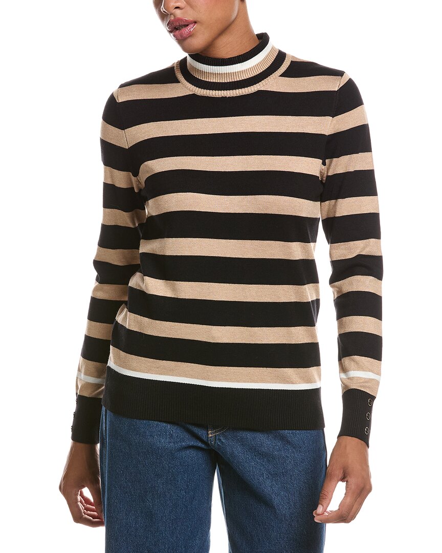 Joseph A. Joseph A. Mock Neck Pullover Sweater