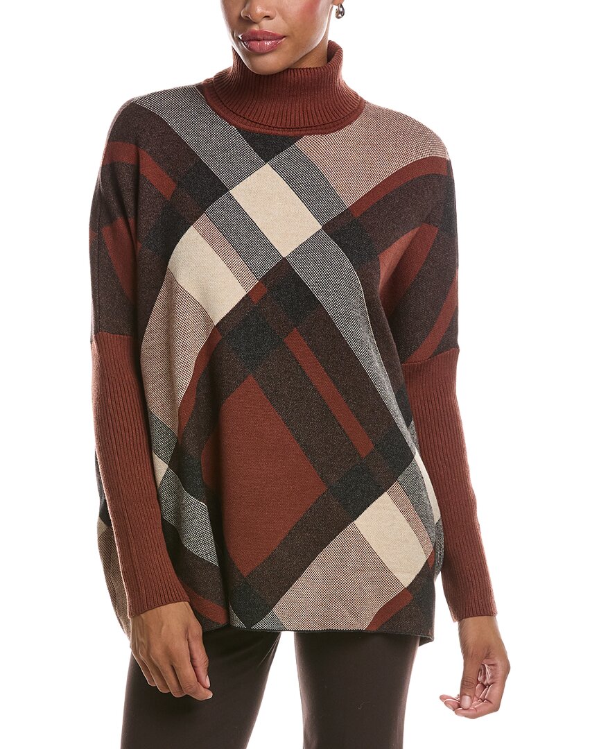 Joseph A. Joseph A. Turtleneck Pullover Poncho