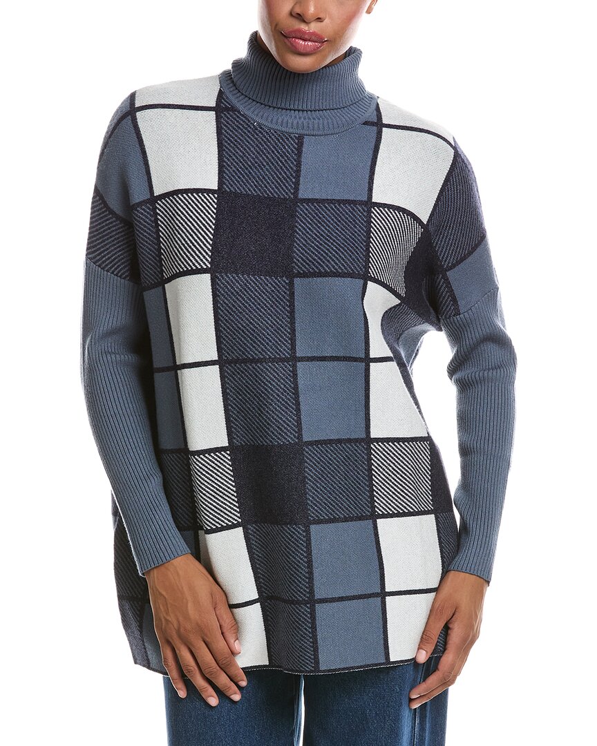 Joseph A. Turtleneck Pullover Poncho