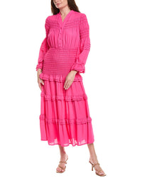 Nancy Yang Nancy Yang Long Sleeve Maxi Dress