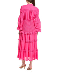 Nancy Yang Nancy Yang Long Sleeve Maxi Dress