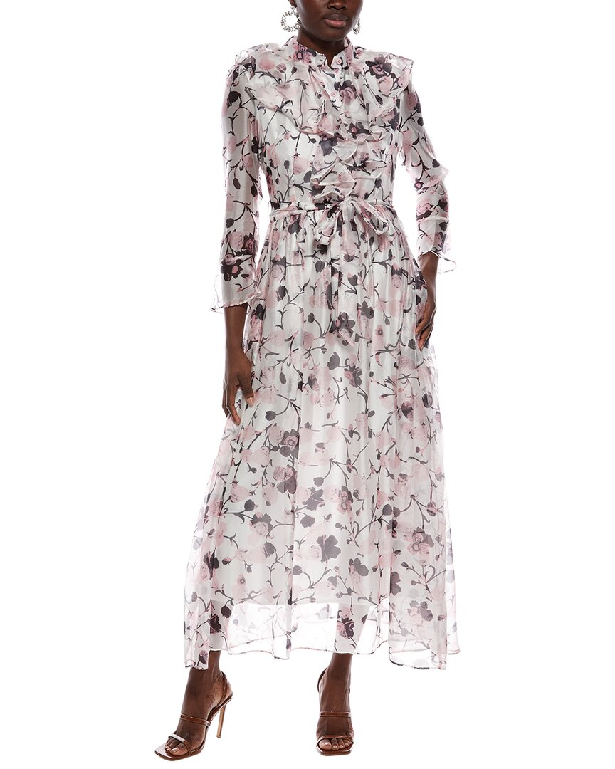 Nancy Yang Nancy Yang Long Sleeves Maxi Dress