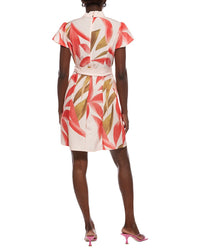 Nancy Yang Nancy Yang Short Sleeves Shift Dress