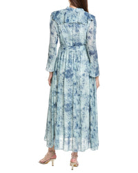 Nancy Yang Nancy Yang Long Sleeves Maxi Dress