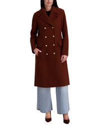 Kenneth Cole Wool-Blend Long Jacket