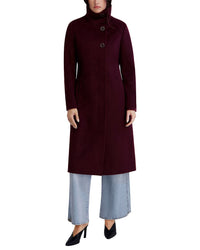 Kenneth Cole Wool-Blend Long Jacket