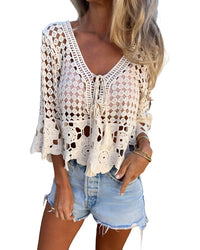 Vincent Silk-Blend Top