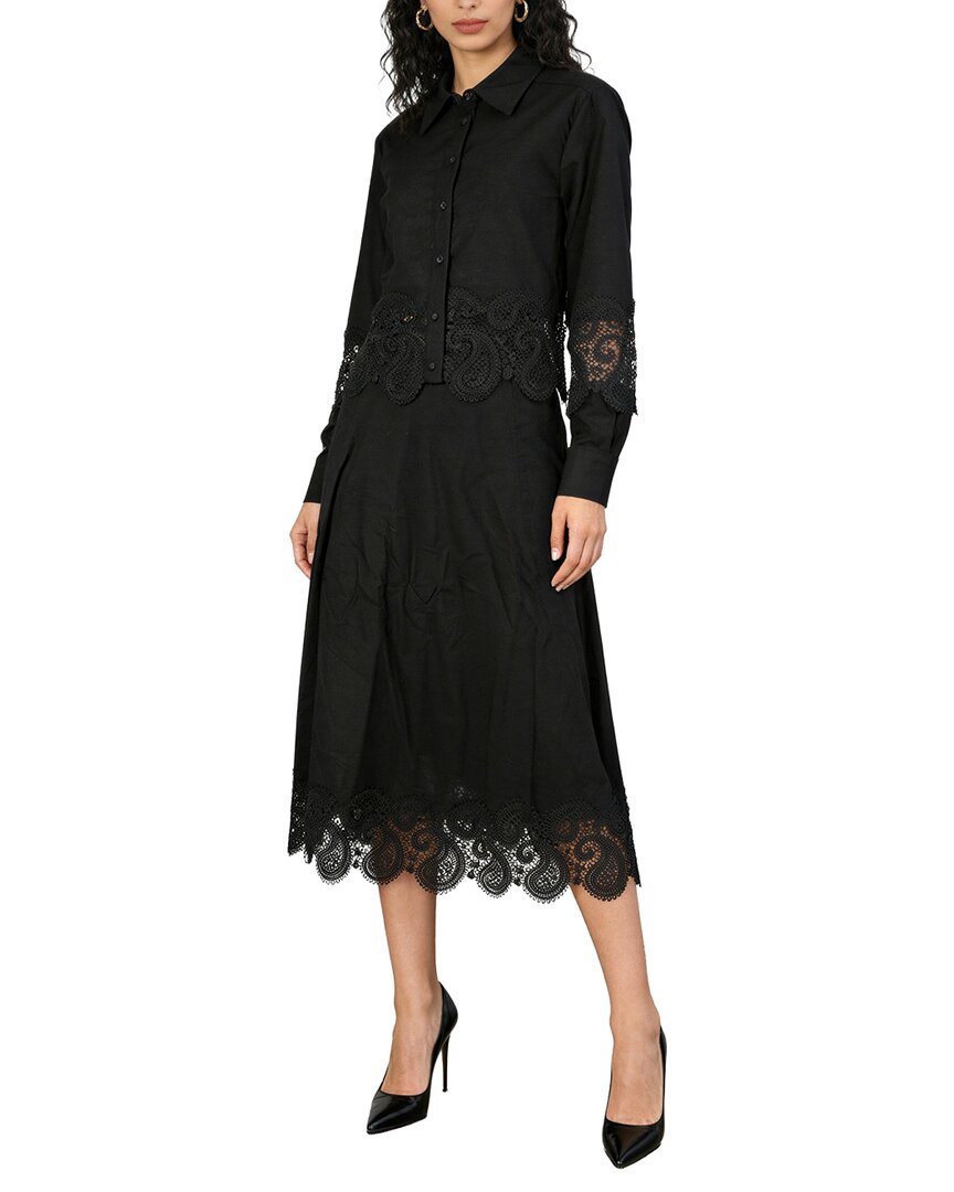 Mira 2Pc Blouse & Skirt Set