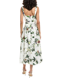Oscar De La Renta Passionflower Tank Dress