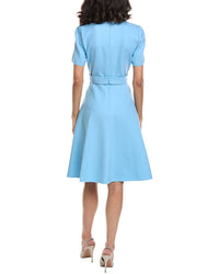 Oscar De La Renta Wool-Blend Midi Dress