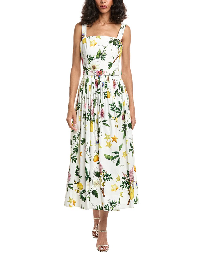 Oscar De La Renta Starfruit Tank Dress