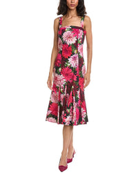 Oscar De La Renta Dahlia Twill Tank Dress