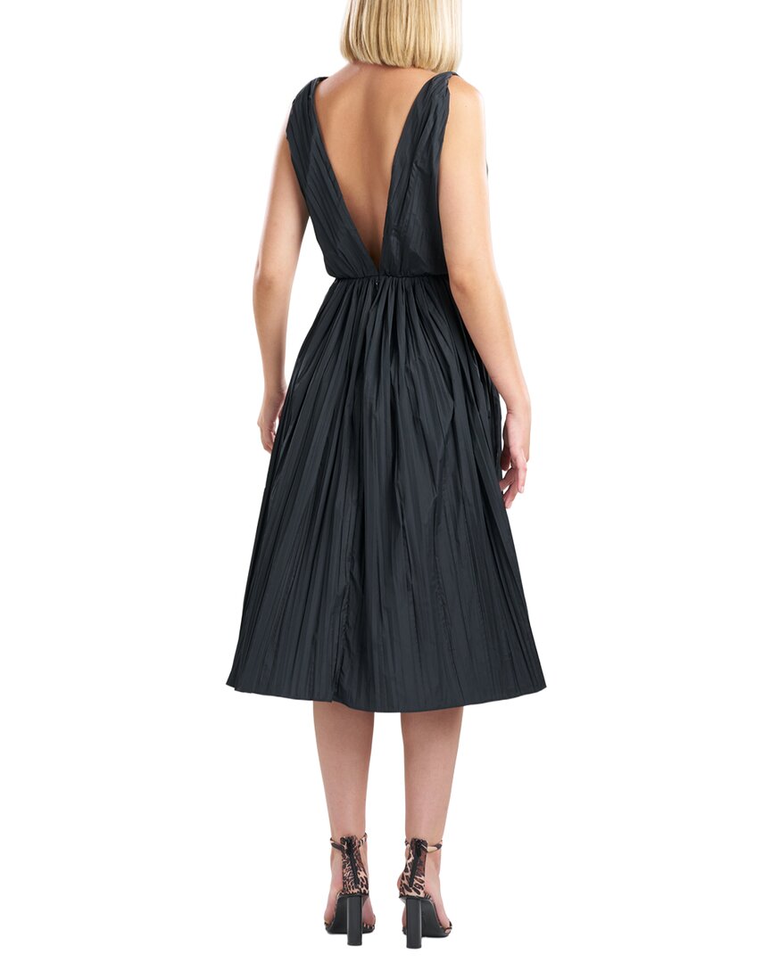 Natori Natori Taffeta Plisse A Line Dress