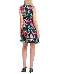 Natori Tangier Printed Silk Georgette Shirtdress