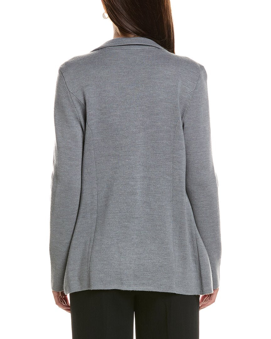 Bruno Magli Wool-Blend Sweater Blazer