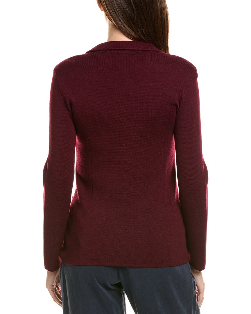 Bruno Magli Wool-Blend Sweater Blazer