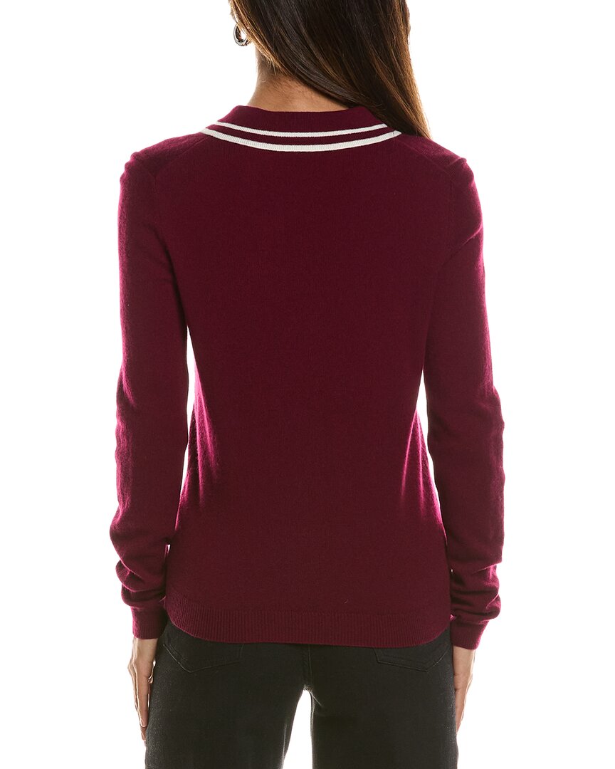 Bruno Magli Double Tipped Wool & Cashmere-Blend Polo Sweater