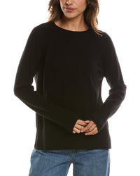 Forte Cashmere Easy Crewneck 100% Cashmere Sweater