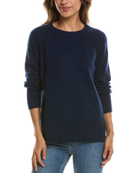 Forte Cashmere Easy Crewneck 100% Cashmere Sweater