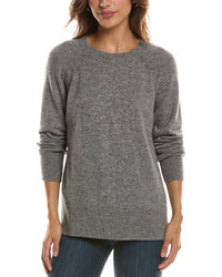 Forte Cashmere Easy Crewneck 100% Cashmere Sweater