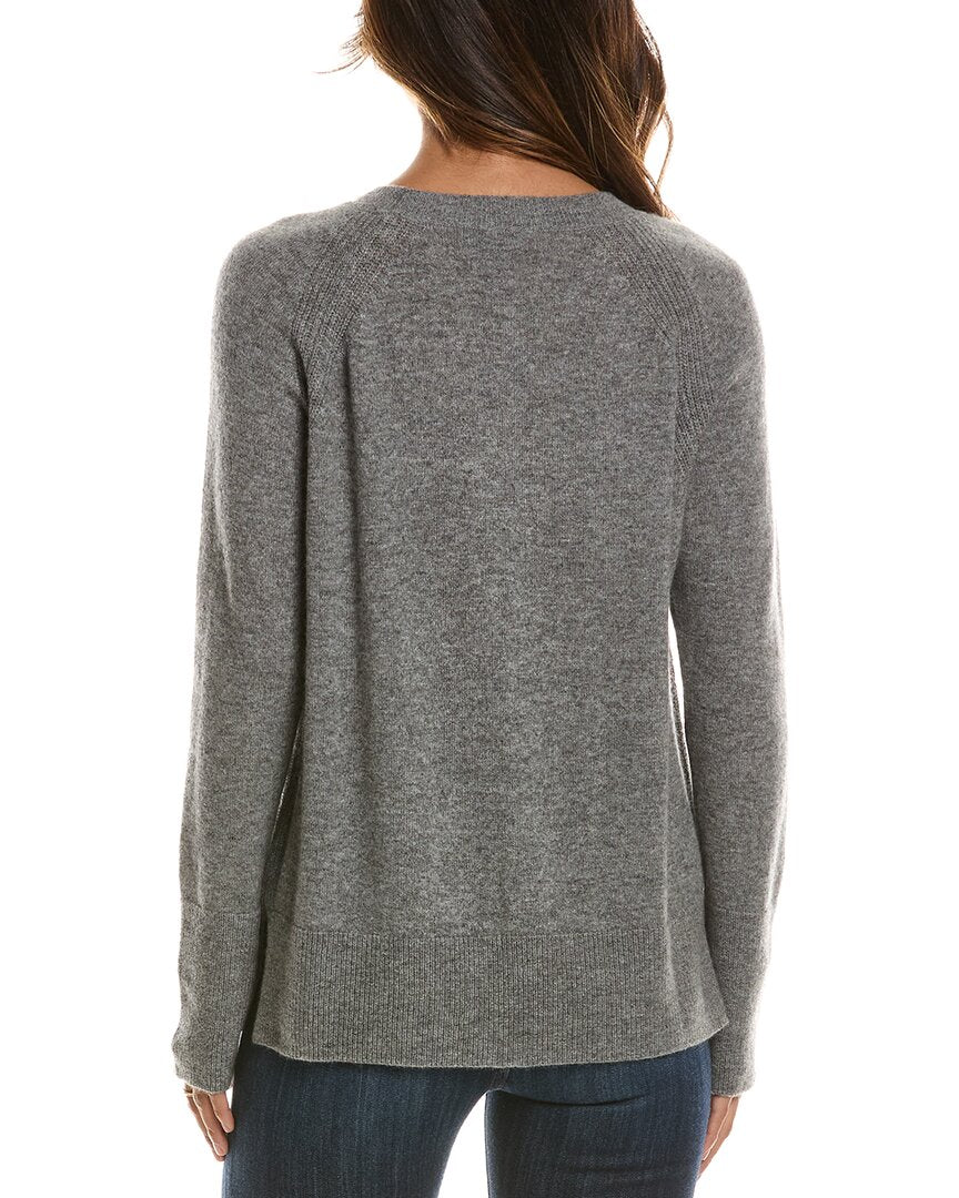 Forte Cashmere Easy Crewneck 100% Cashmere Sweater