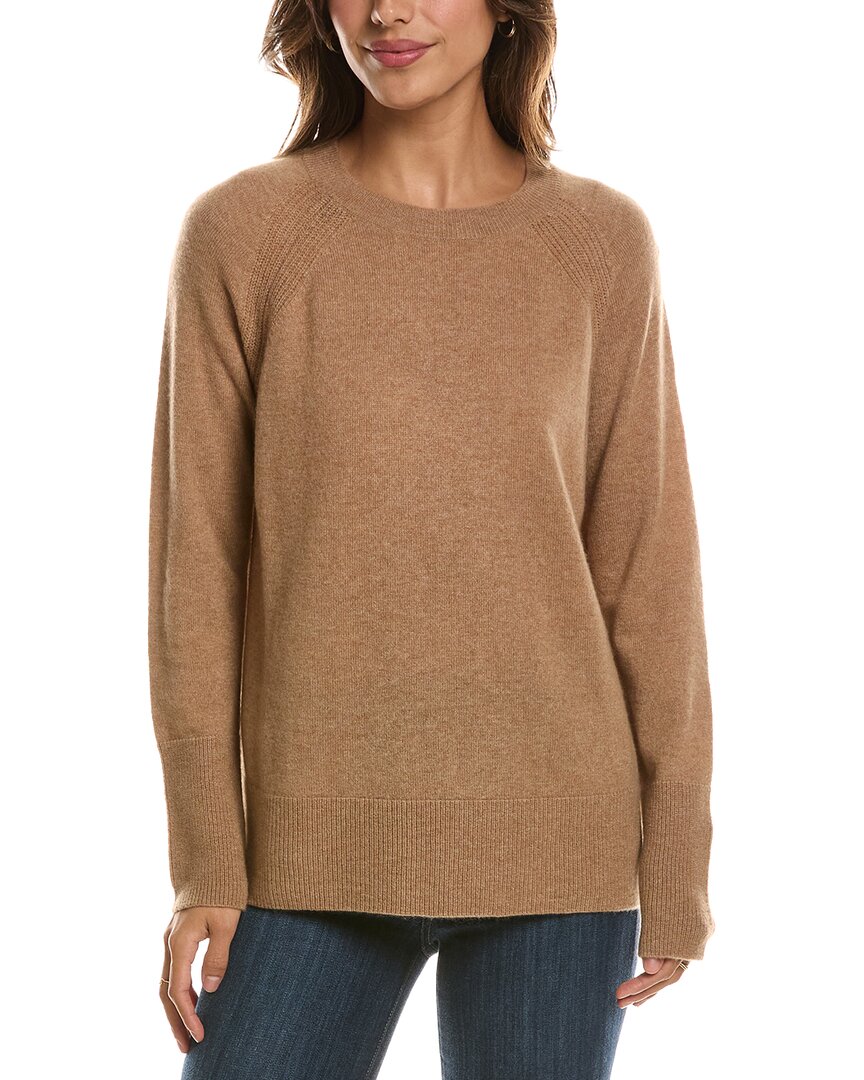 Forte Cashmere Easy Crewneck 100% Cashmere Sweater