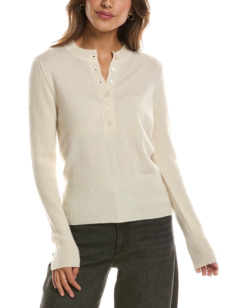 Forte Cashmere Crewneck 100% Cashmere Henley