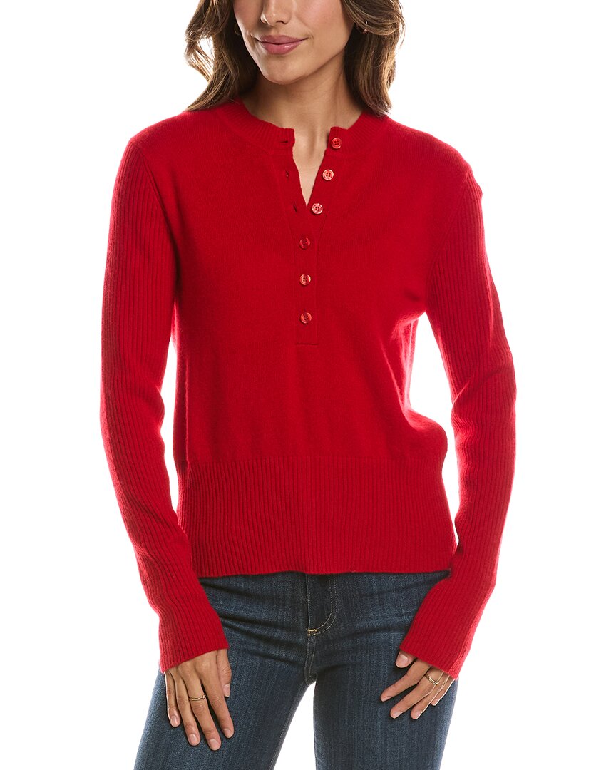 Forte Cashmere Crewneck 100% Cashmere Henley