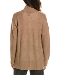 Forte Cashmere Textured 100% Cashmere Duster Cardigan