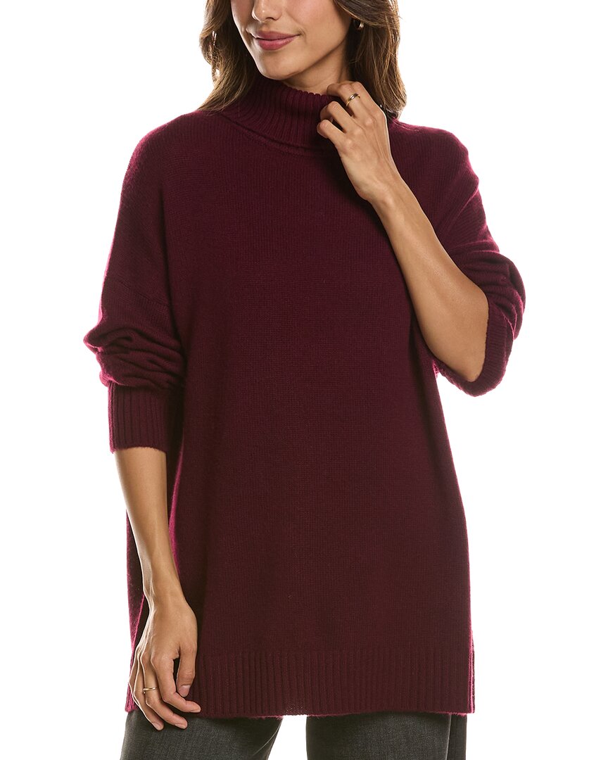 Forte Cashmere Luxe Mock Neck 100% Cashmere Sweater