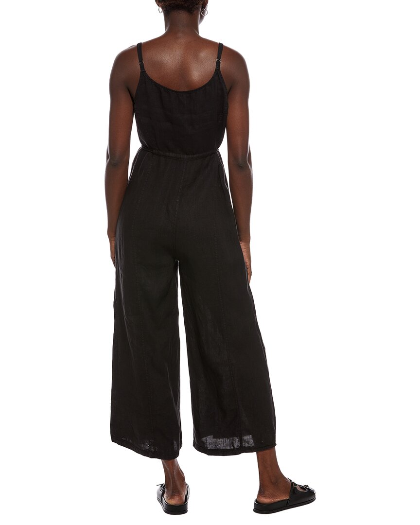 Xcvi Macauley Crop Linen Jumpsuit