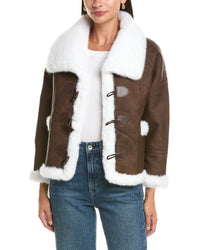 La Fiorentina La Fiorentina Faux Fur Jacket