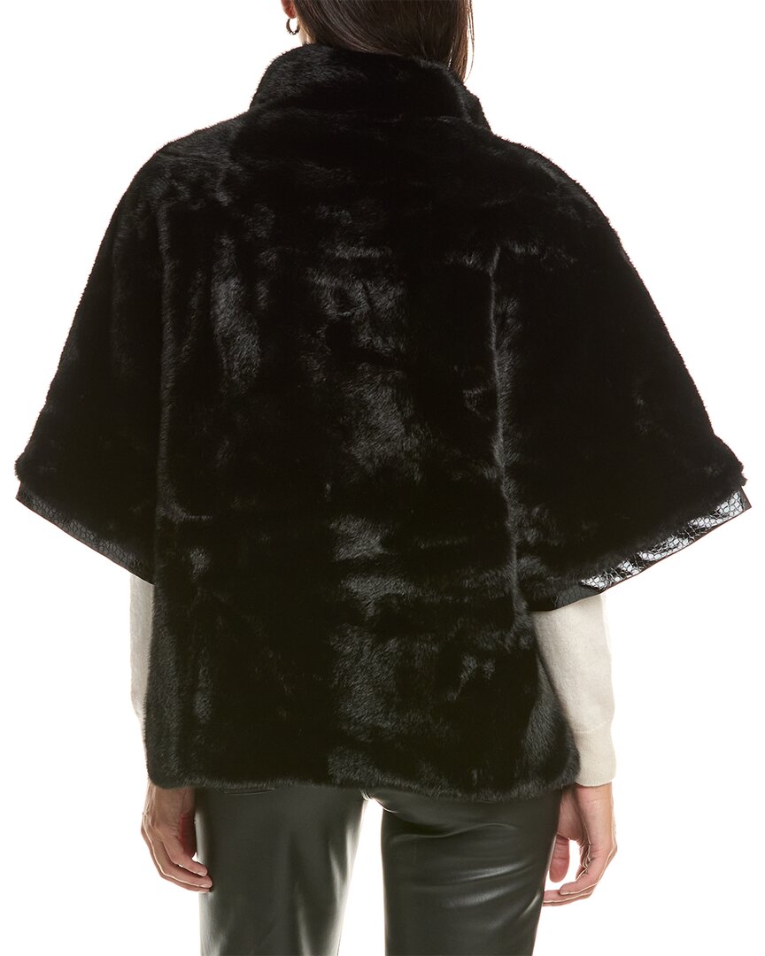 La Fiorentina La Fiorentina Faux Fur Jacket