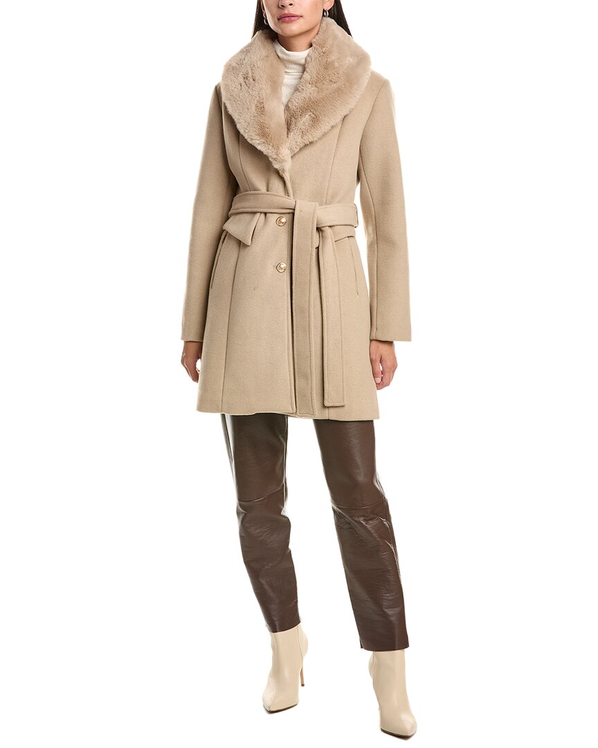 La Fiorentina La Fiorentina Soft Faux Fur Coat