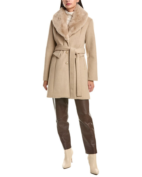 La Fiorentina Soft Faux Fur Coat – Bluefly
