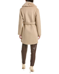 La Fiorentina La Fiorentina Soft Faux Fur Coat