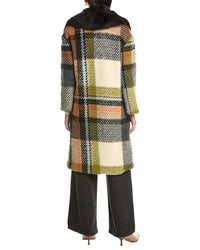 La Fiorentina La Fiorentina Long Length Wool-Blend Coat