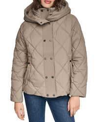 Andrew Marc Briggs Hooded Puffer Jacket