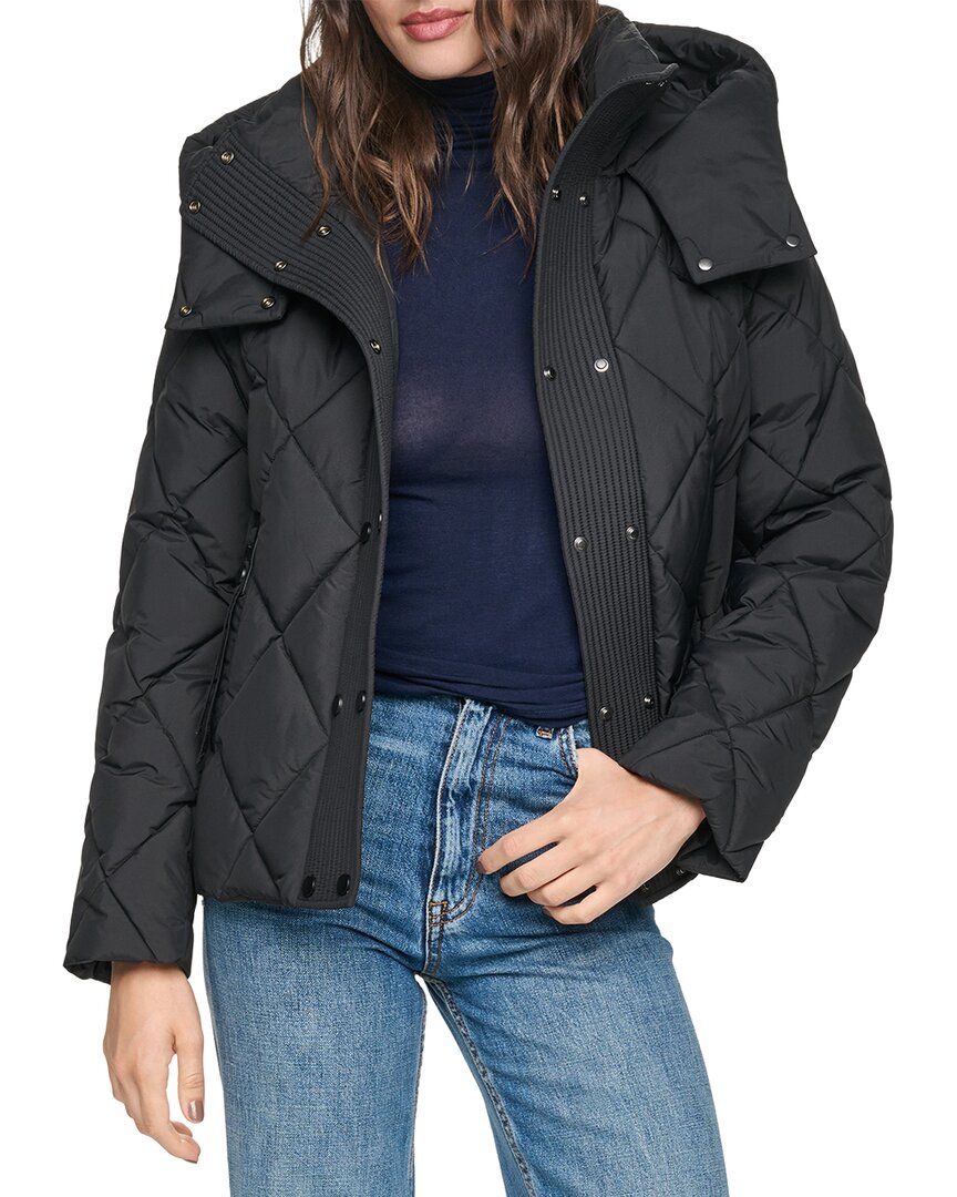 Andrew Marc Briggs Hooded Puffer Jacket
