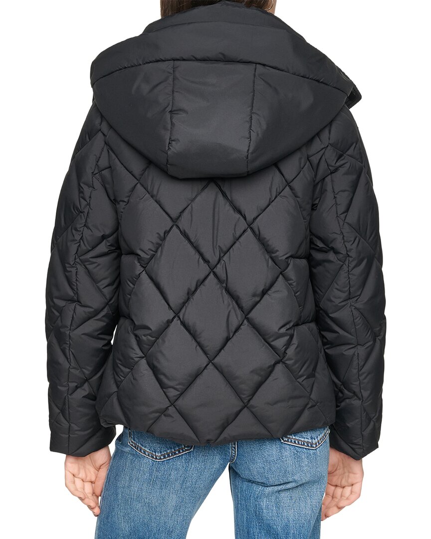 Andrew Marc Briggs Hooded Puffer Jacket