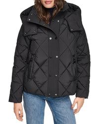 Andrew Marc Briggs Hooded Puffer Jacket