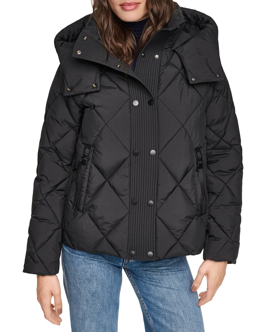 Andrew Marc Briggs Hooded Puffer Jacket