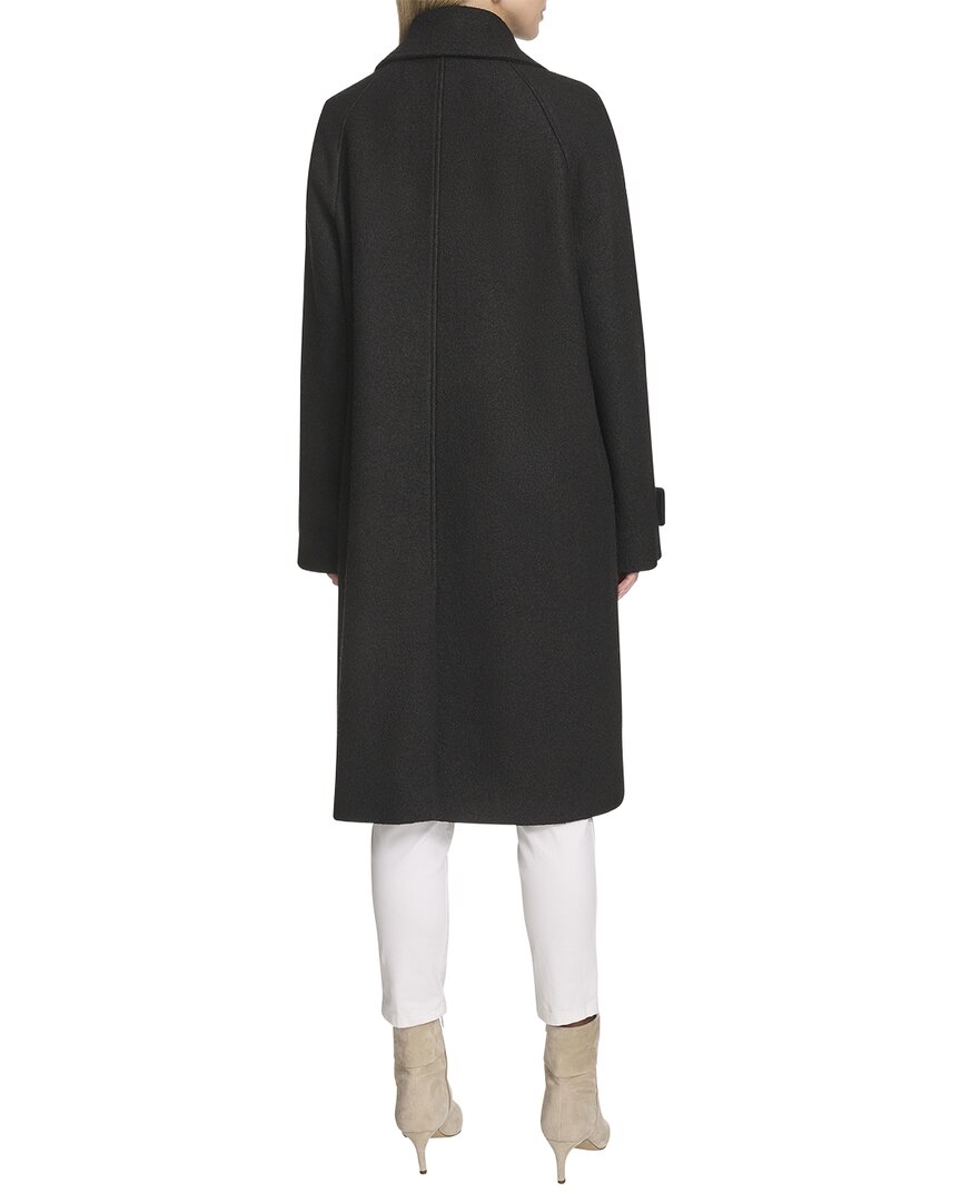 Andrew Marc Jupiter Wool-Blend Balmacaan Coat