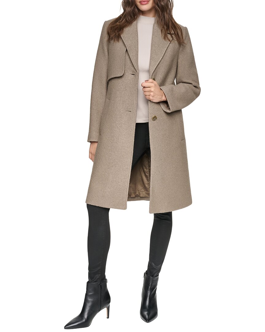 Andrew Marc Besette Boiled Wool-Blend Coat