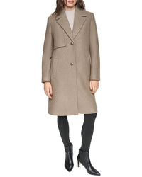 Andrew Marc Besette Boiled Wool-Blend Coat