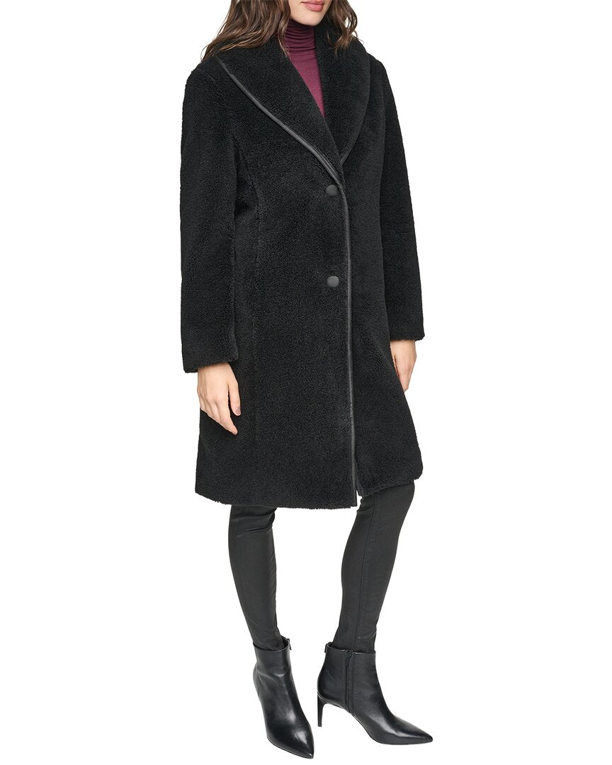 Andrew Marc Edessa Shawl Collar Coat