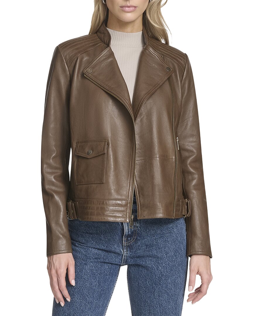 Andrew Marc Andrew Marc Frankie Leather Moto Jacket