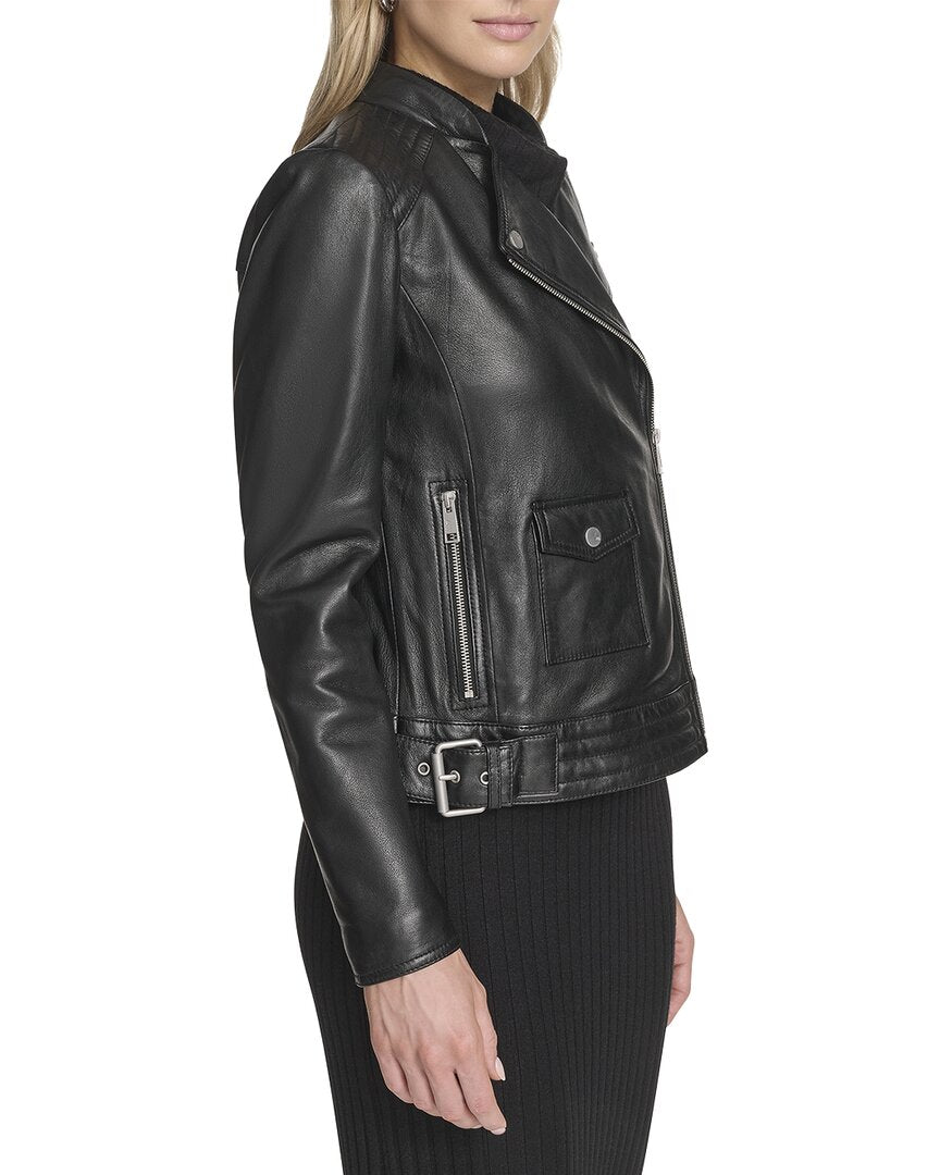 Andrew Marc Andrew Marc Frankie Leather Moto Jacket