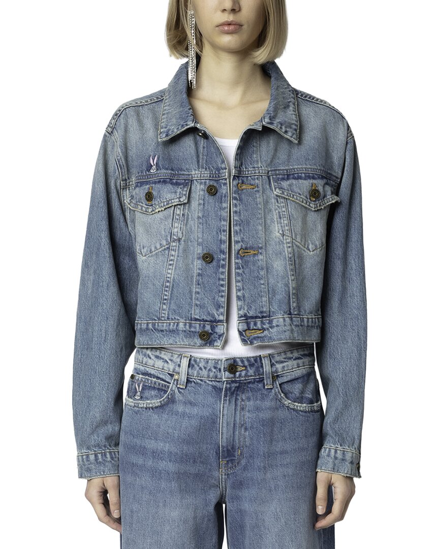 Zadig & Voltaire The Aretha Wb Cropped Jacket